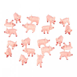 Rosa Glücksschweine 100 Stück 2 x 1 cm bestellen ☘️