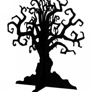 Verwunschener Baum Dekoaufsteller Schwarz ➤