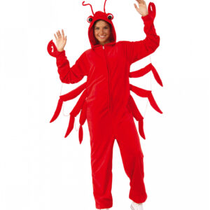 Lobster Plüsch Onesie als Tier Kostüm ★ L/XL