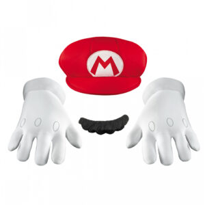 Super Mario Kostümzubehör Set für Mottoparties