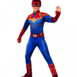 Marvel - Captain Marvel Kinder Jumpsuit Kostüm ✪ M