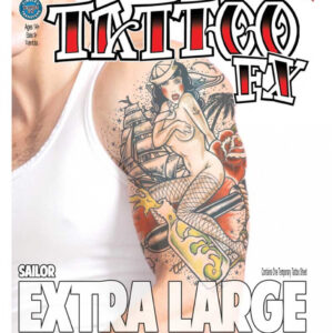 XXL Tattoo Vintage Sailor zum Aufkleben kaufen