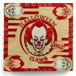 Horror Clown Party Servietten 20 Stück ordern ?