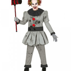 Bobby der Horror Clown Kostüm für Herren kaufen L