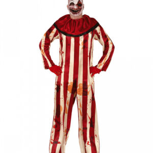 Billy the Creepy Horror Clown Herren Kostüm ? L