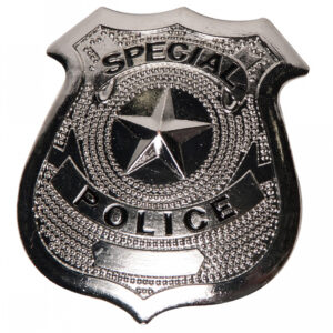 US Polizei Abzeichen Metall ➔ Polizeikostüme