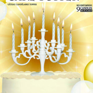 Weißer Kerzenleuchter für Torten & Kuchen ★ HIER
