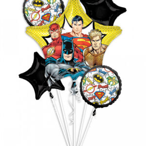 Justice League DC Folienballon Bouquet ➤ Partydeko