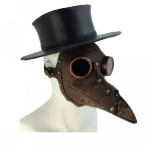 Braune Vintage Pest Doktor Maske ordern