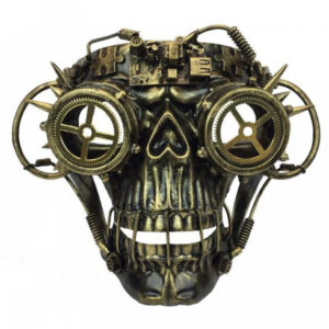 Steampunk Totenschädel Maske ★