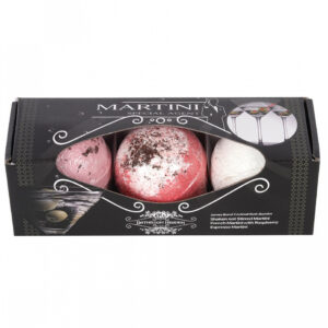 Zauberhaftes Martini Badebomben Set online ordern!