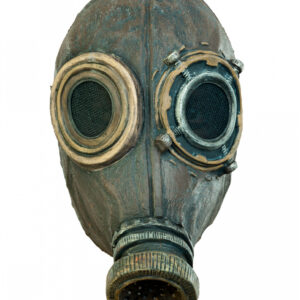 Wasted Gasmaske aus Latex  Kostüm Zubehör