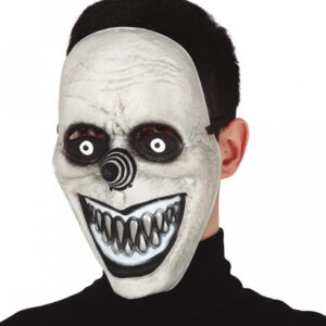 Verrückte Spiral Clown Maske für Horror Kostüme
