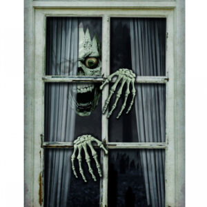 Scary Totenkopf Halloween Fensterdeko bestellen ?