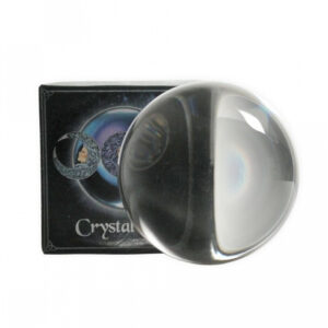 Klare Glas Kristallkugel 7 cm  HIER online kaufen