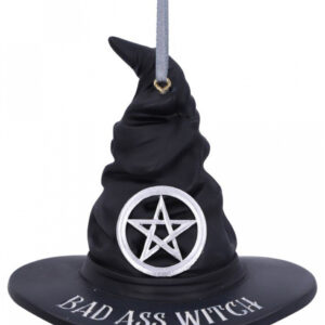 Bad Ass Witch Hängedeko Ornament 9cm ordern ★