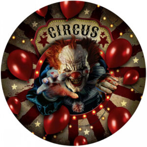 Horror Clown Zirkus Pappteller 6 St. ★ ordern