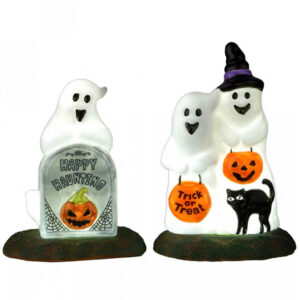 Lemax Spooky Town - Happy Halloween Geister 2er Set ★