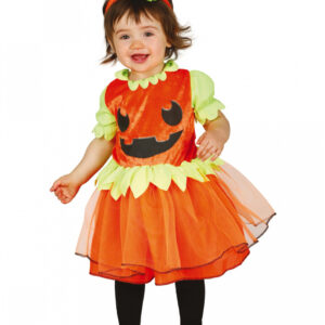 Kürbis Kostümkleid für Babys  Halloween Kinderkostüm 18-24 Monate