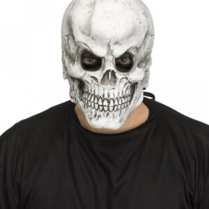 Realistische Totenkopf Vollkopf Latex Maske ᐅ