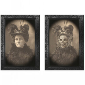 Skelett Gräfin Hologramm Wandbild 25x39cm für ?