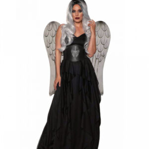 Schwarzer Engel Damen Kostüm Damen Kostüm XL