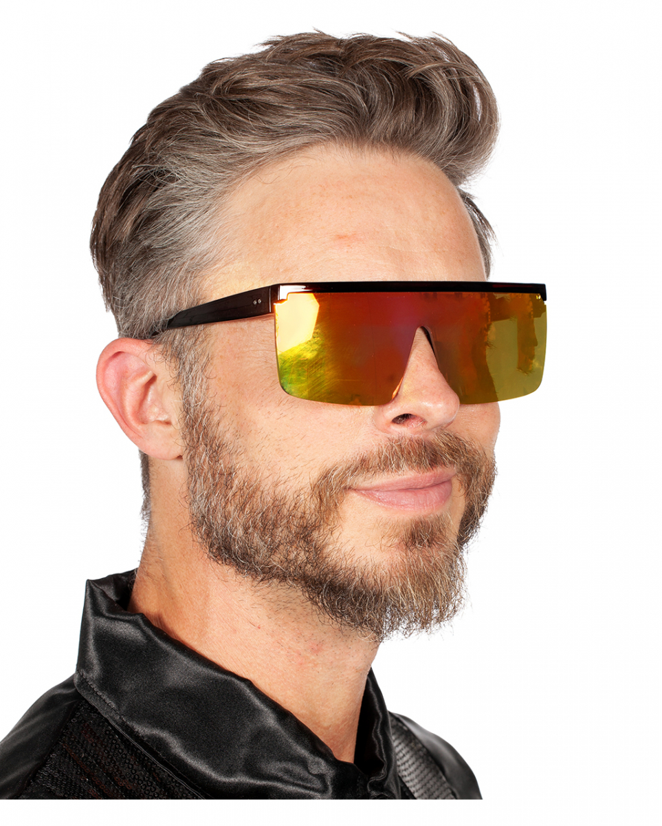 Festival Sonnenbrille Flat Top mit UV Schutz 400