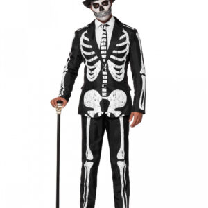 Skeleton Grunge Anzug - Suitmeister für Fasching ✩ XXL