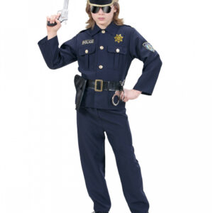 Polizist Kinderkostüm ✮ Kinder Karnevalskostüme S/128