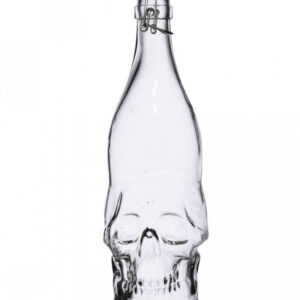Totenschädel Wasserflasche mit Bügelverschluss 1L ?