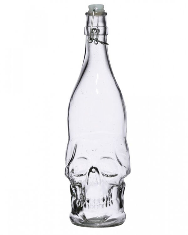 Totenschädel Wasserflasche mit Bügelverschluss 1L ?