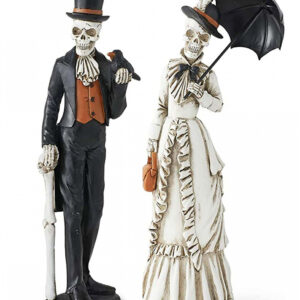 Skelett Lady & Gentleman Figur 33cm ★