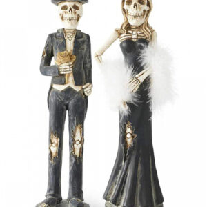 Skelett Mr & Mrs Kerzenständer 35cm ★