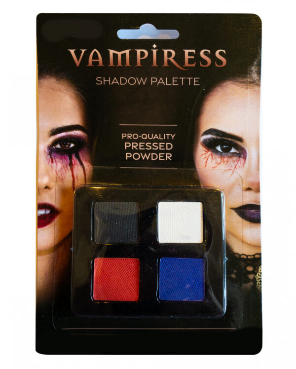 Vampire Queen Make-Up Puder Palette  Karneval Schminke