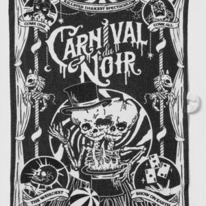 Carnival Geschirrtuch KILLSTAR  Gothic Geschenkidee