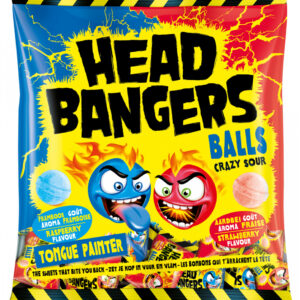 Crazy Sour Head Bangers Bonbons 135g ➔ Trick or Treat