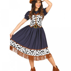 Cowgirl Kostüm für Damen für wilde Western Partys L