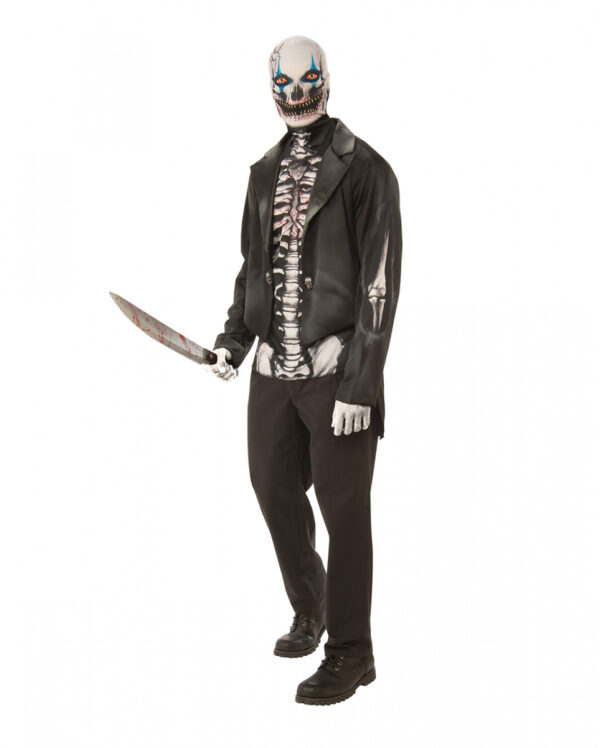Skelett Killer Kostüm  Slasher-Kostüm XL