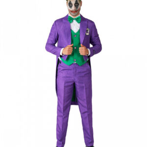 Lila Joker Anzug - Suitmeister für Fasching XXL
