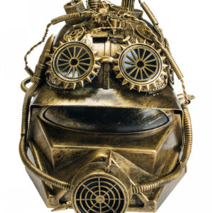 Steampunk Alien Helm mit Gasmaske ordern