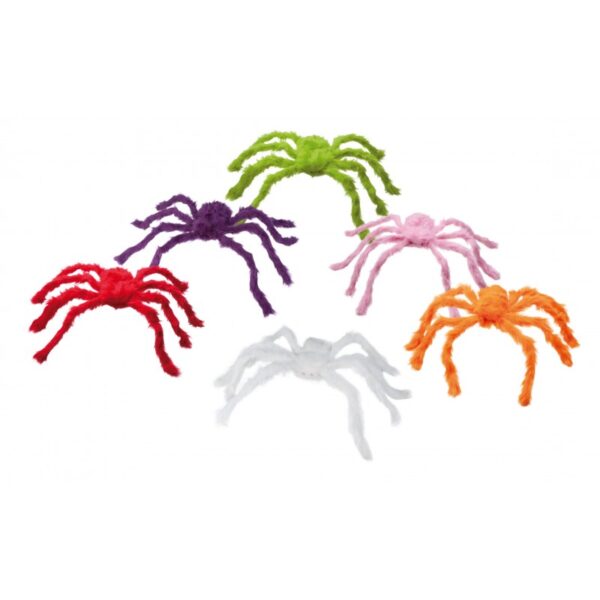 500362 haarige spinne 6farben