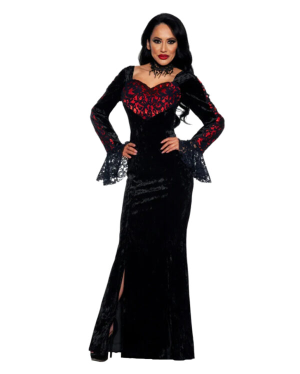 bloodline vampiress kostuem vampire woman costume dress blutsauger kostuemkleid halloween 56110