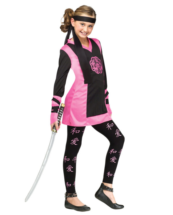 dragon ninja girl kostuem dragon ninja girl child costume kinderkostuem online kaufen 51855 01