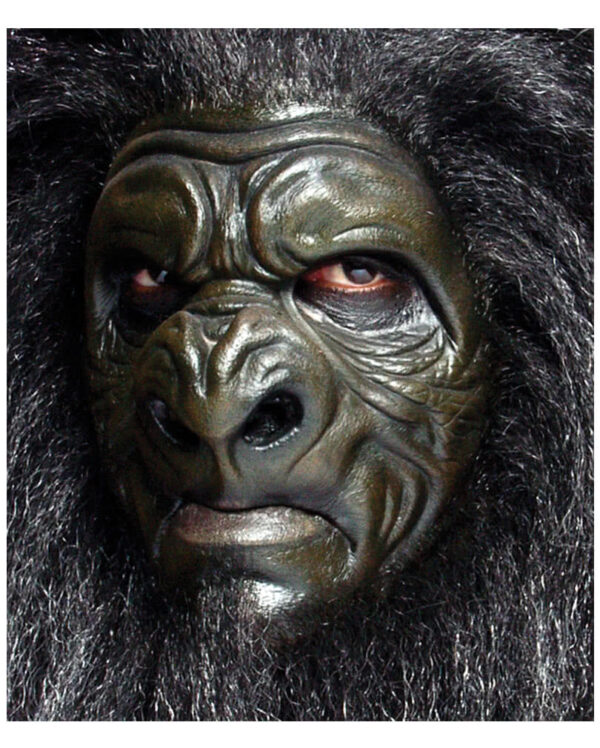 gorilla schaumlatex maske gorilla maske zum ankleben 13659