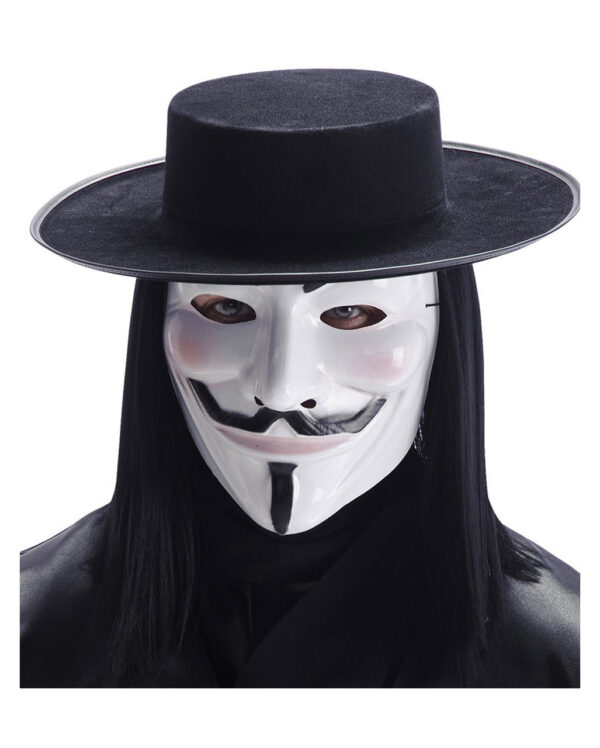guy fawkes vendetta maske halloween und faschingsmaske anonymus maske 39030