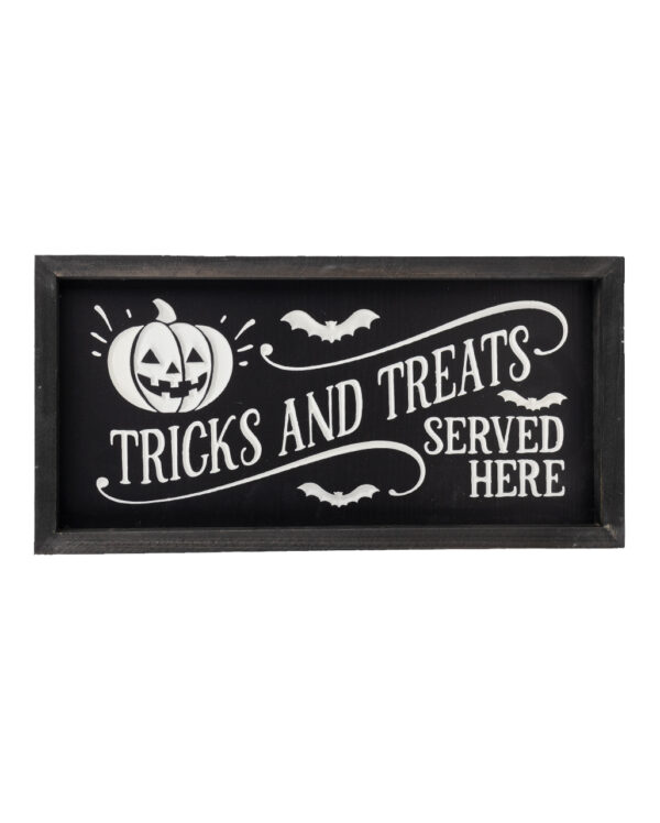 halloween wandbild tricks and treats neu 54245