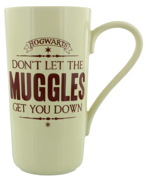 harry potter muggles kaffeetasse kaffeebecher hogwarts dont let the muggles get you down 28426