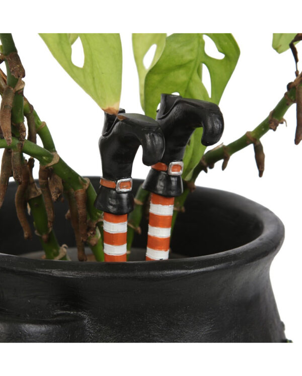 hexenbeine als pflanzentopf stecker witch legs as plant pot ornaments halloween tischdeko halloween homeware 55346 01