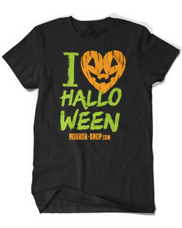 i love halloween shirt horrorshopcom halloween t shirt pumpkin shirt 50276