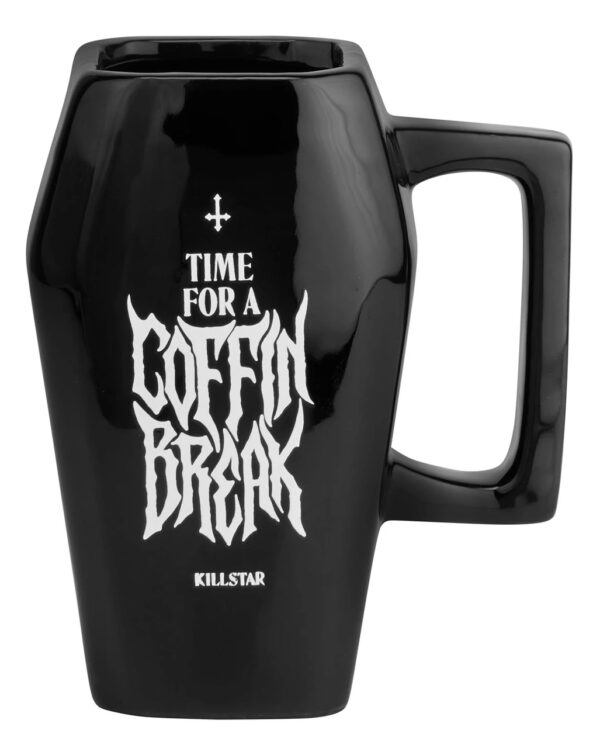 killstar coffin break tasse gothic coffin shaped mug gothic und halloween geschirr und tassen 51233 3